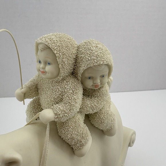 Dept 56 Snowbabies "Just Follow The Star" Moving Musical Figure Polar‎ Bear - Picture 6 of 12